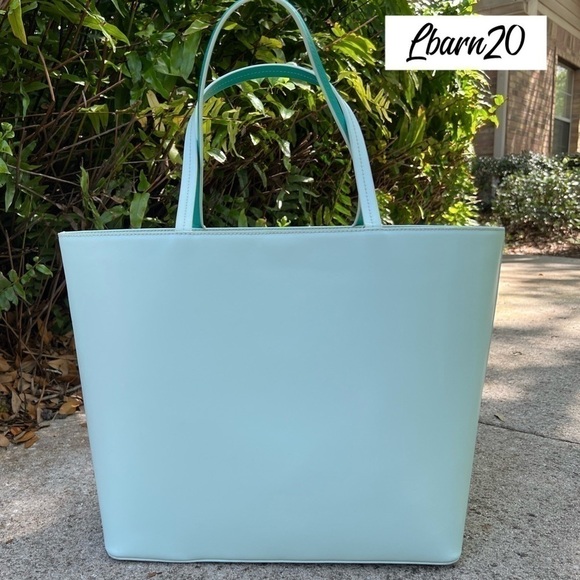 Kate Spade New Horizons Little Len Tote Bag Cactus Flower Design - Picture 2 of 15